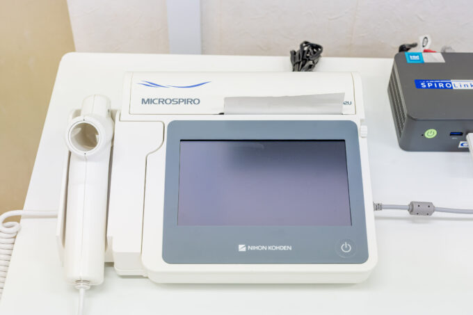 呼吸機能検査機器